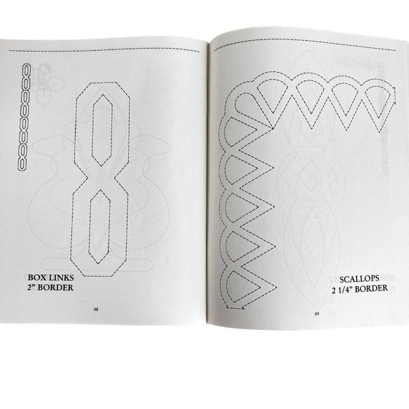 Quilting Designs From Grandmas Attic Book Softcover Chandler Donahue 1994 VTG - Picture 8 of 8